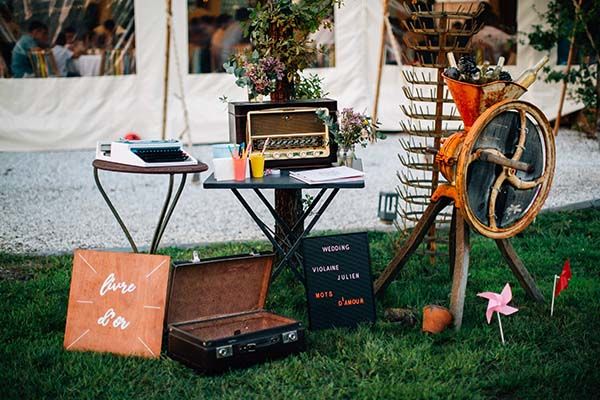 mariage cool coloré Aquitaine