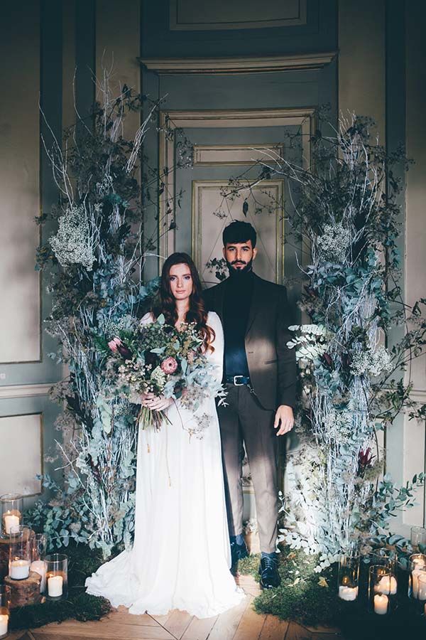 Inspirations mariage green romantique