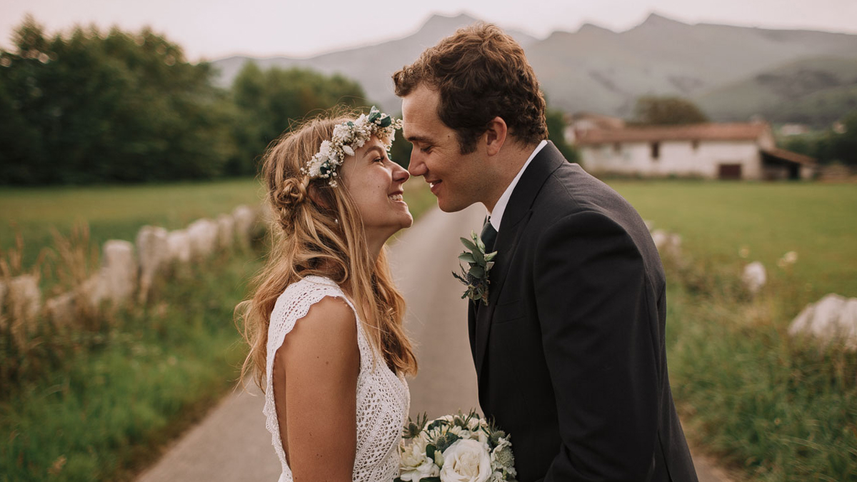 Margaux & Alfred, un mariage authentique et champêtre au Pays Basque