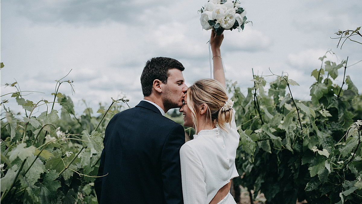 Camille et Alexandre, un mariage civil et intimiste en Charentes