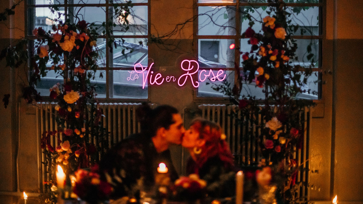 (Français) Inspiration pour un mariage rock et glamour en Suisse