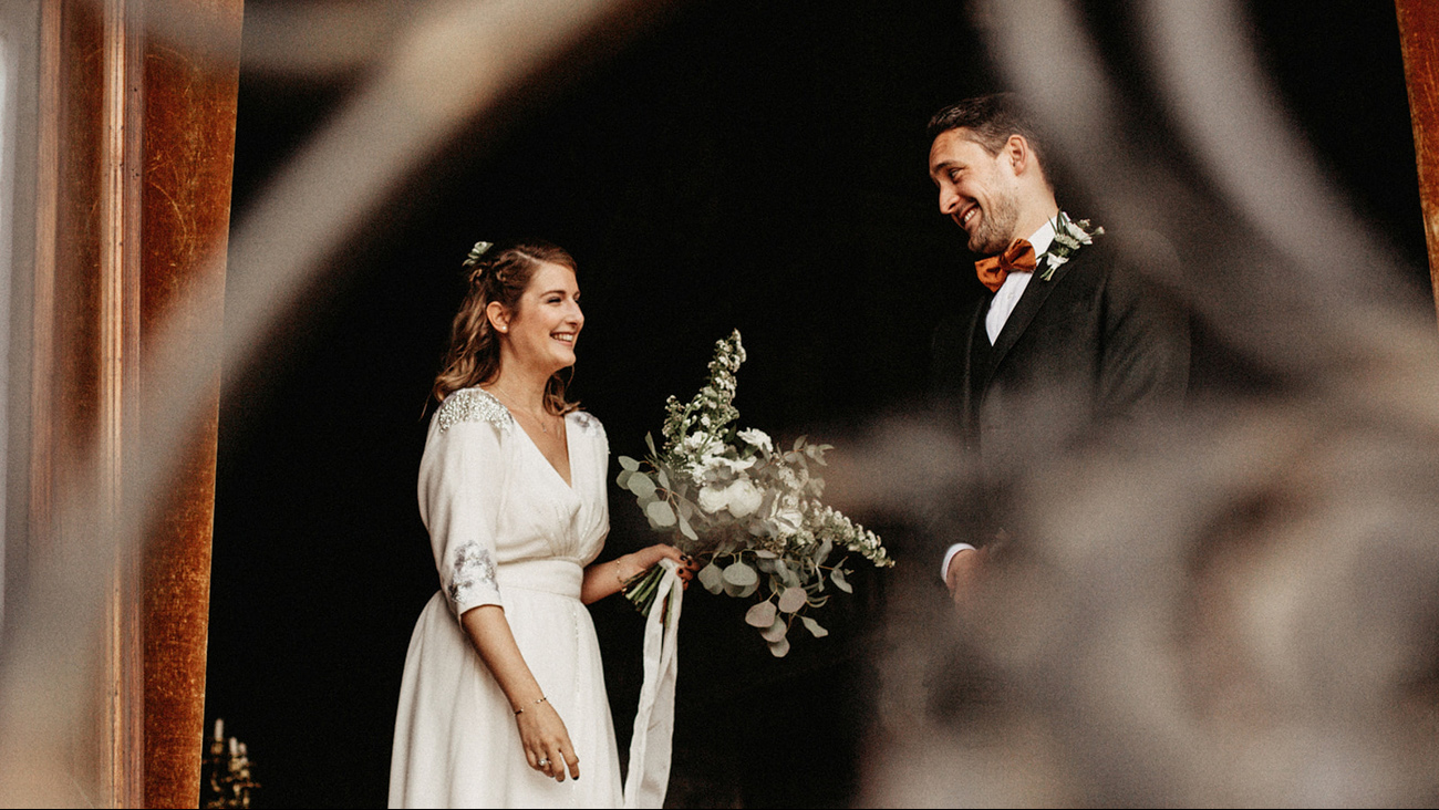 Camille & Mathieu, un mariage rétro et champêtre en Anjou