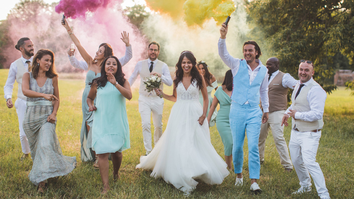 Zineb et Romain, un mariage chic et champêtre en Normandie