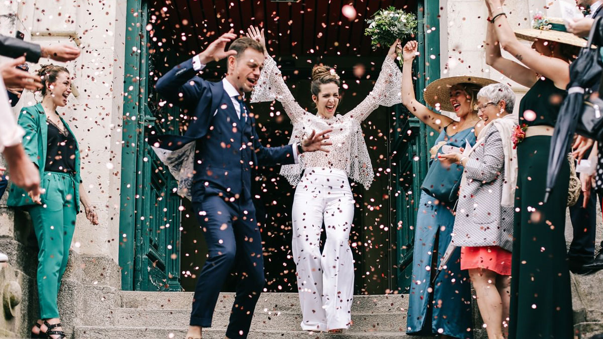 Flora & Germain, un mariage bohème et romantique en Bretagne