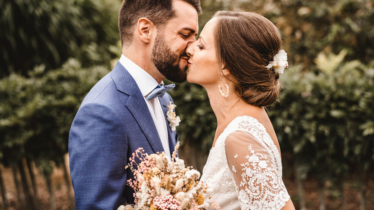 Amandine et Vincent, un mariage champêtre, nature et authentique en Ile de France