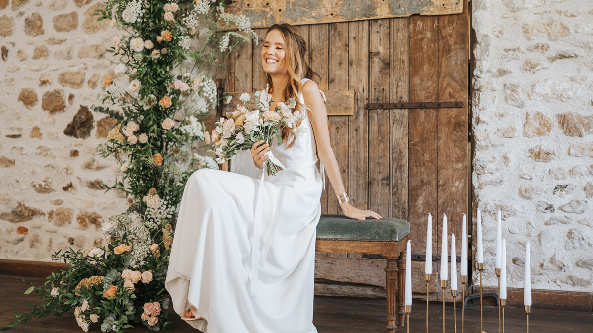 Inspirations pour un mariage romantique, champêtre et moderne