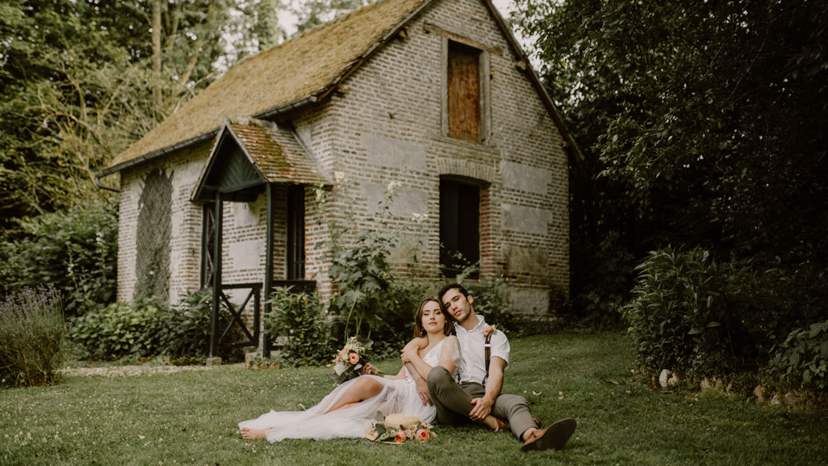 (Français) Inspirations pour un mariage bucolique et rétro en Normandie