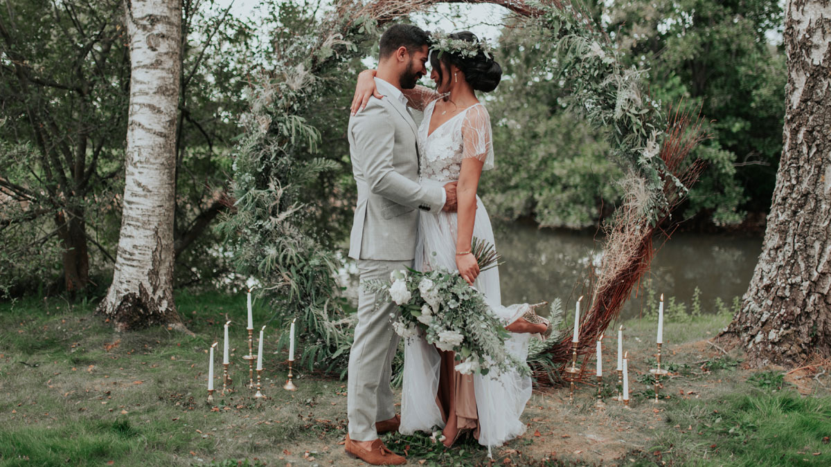 Inspirations pour un mariage bucolique et naturel à Nantes