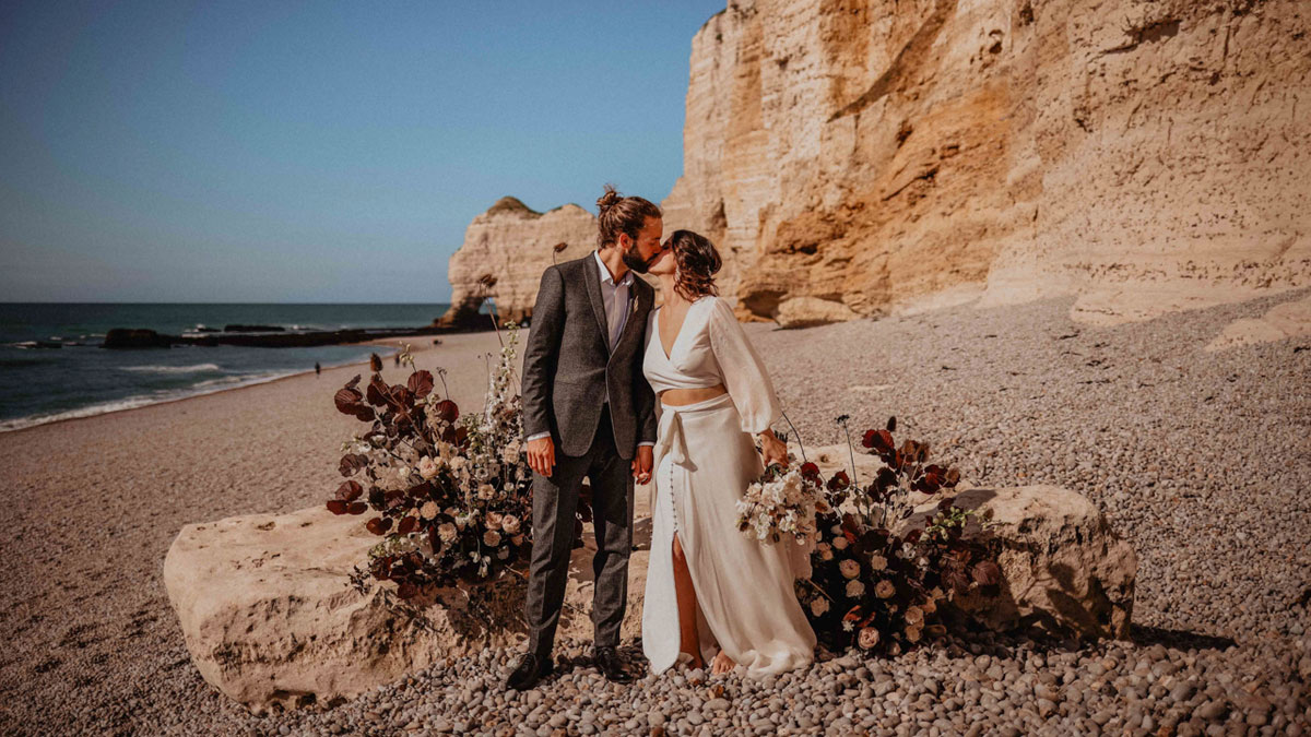 (Français) Inspirations pour un mariage sauvage et minimaliste en Normandie