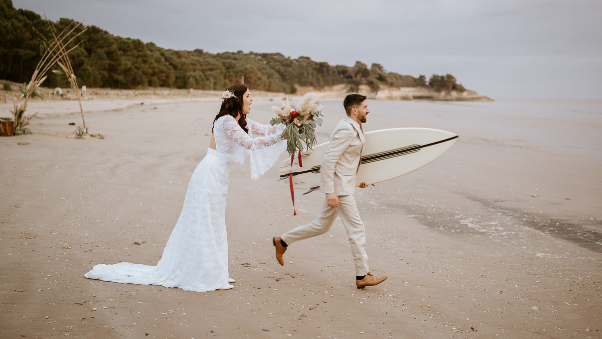 (Français) Inspirations pour un mariage bohème sur la plage