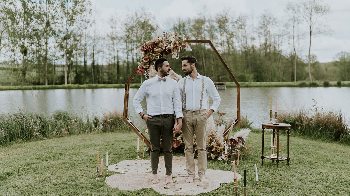 (Français) Inspirations pour un mariage simple et intime en pleine nature