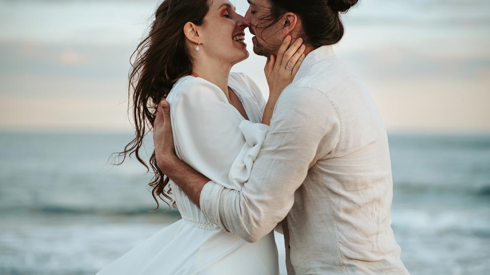 (Français) Un Elopement intime sur la plage en camargue