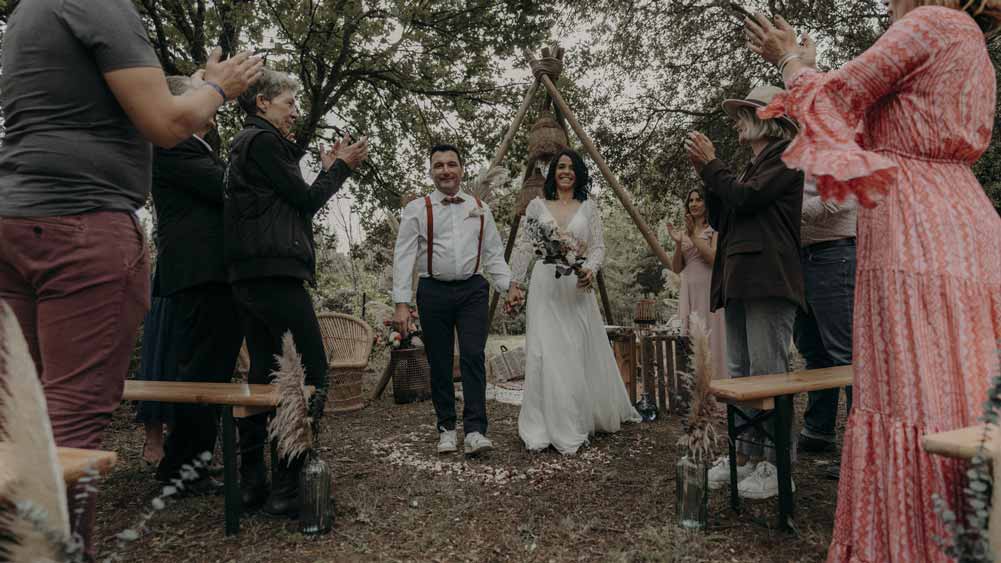 Un mariage Boho à Uzès