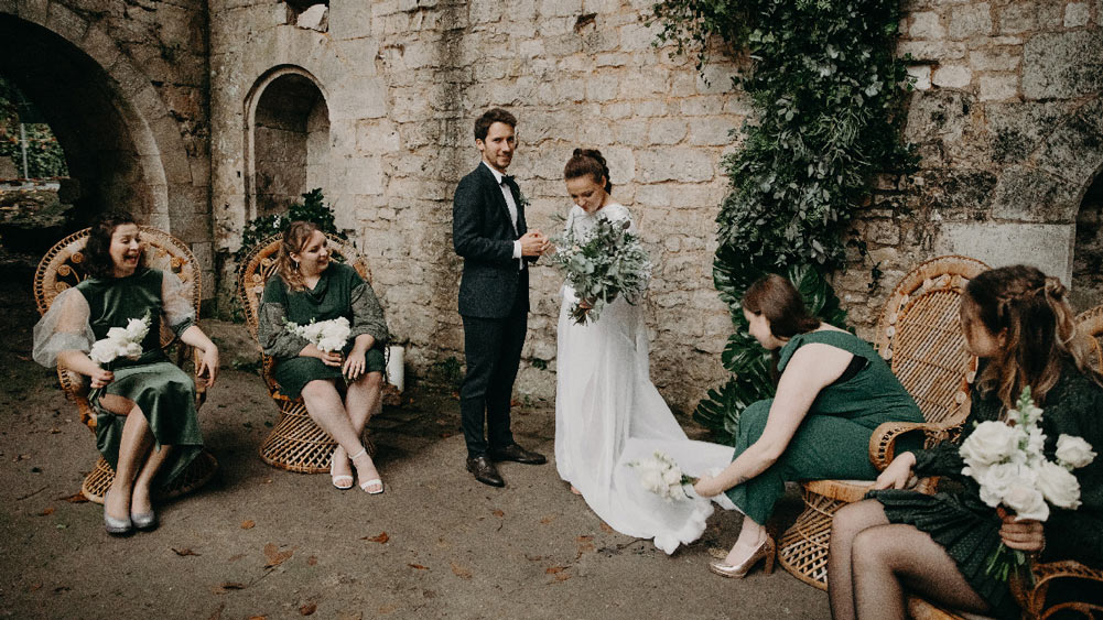 (Français) Un mariage chic et végétal