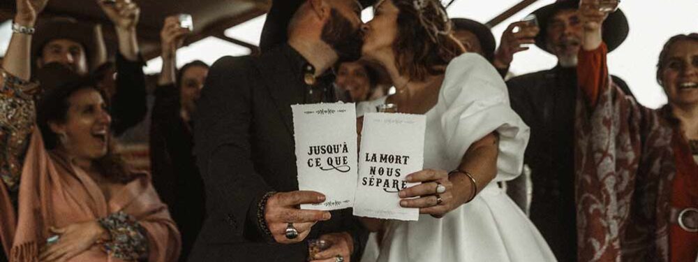 Un mariage Western en petit comité