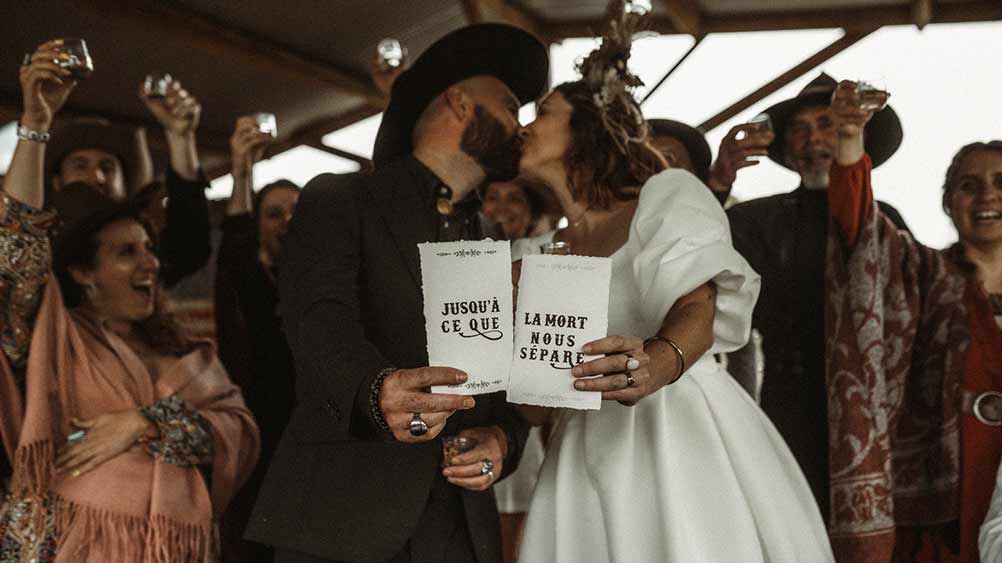 (Français) Un mariage Western en petit comité