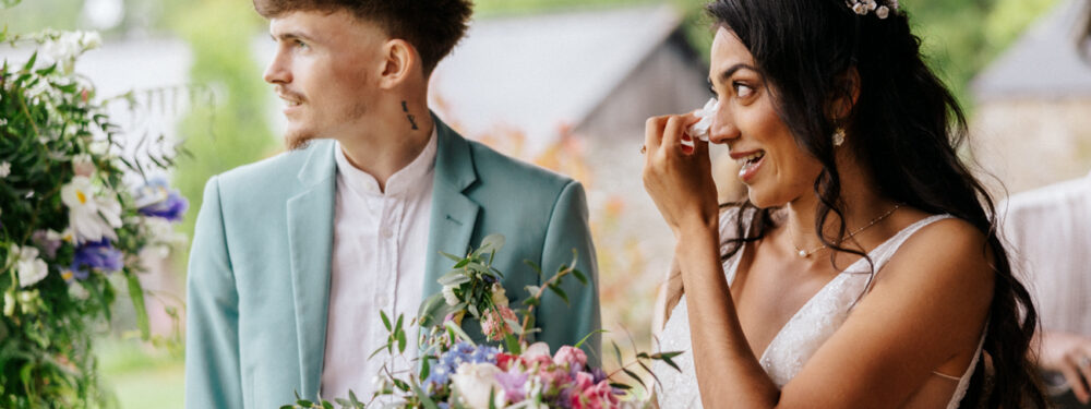 (Français) Un mariage éco-responsable en Bretagne (sous la pluie)