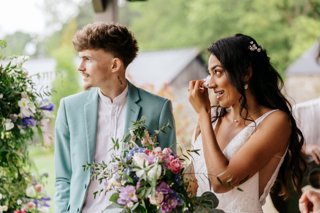 Un mariage éco-responsable en Bretagne (sous la pluie)