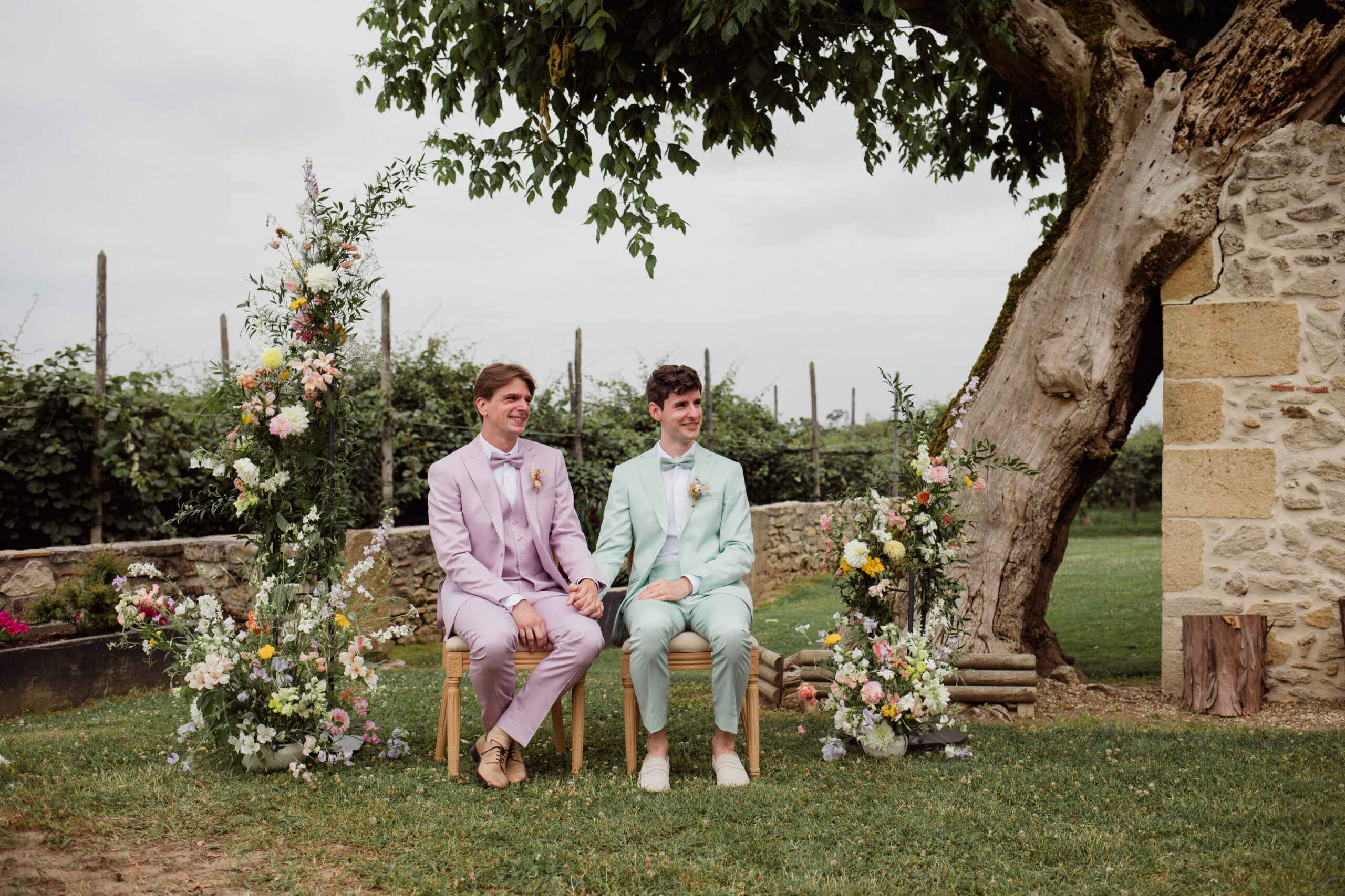 Guillaume & Alexandre, la poésie du pastel